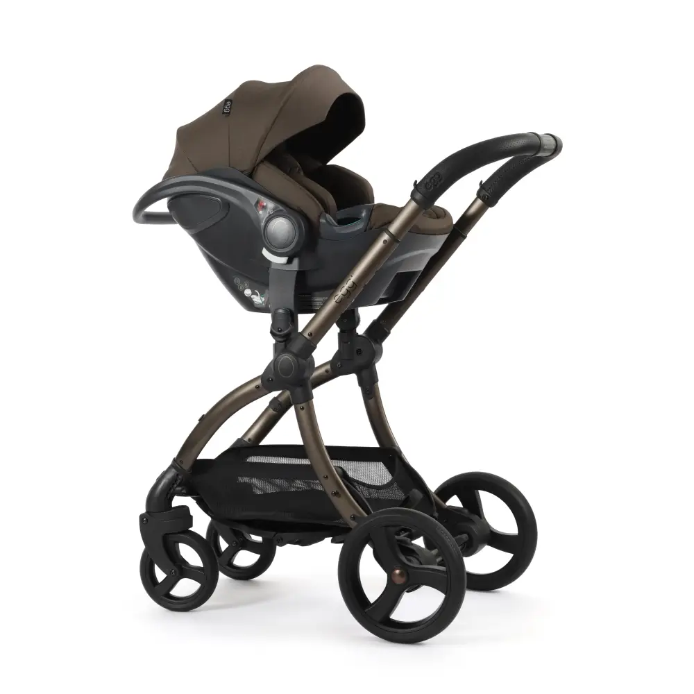 Egg3® Chocolate Velvet Luxury Stroller Bundle - 8 Piece Bundle Egg