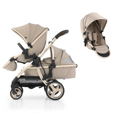Egg3® Double Feather Luxury Stroller Bundle - 8 Piece Bundle Egg