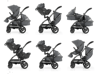 Egg3® Double Feather Luxury Stroller Bundle - 8 Piece Bundle Egg