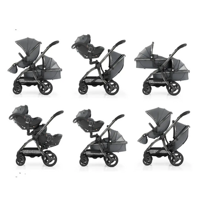 Egg3® Double Feather Luxury Stroller Bundle - 8 Piece Bundle Egg
