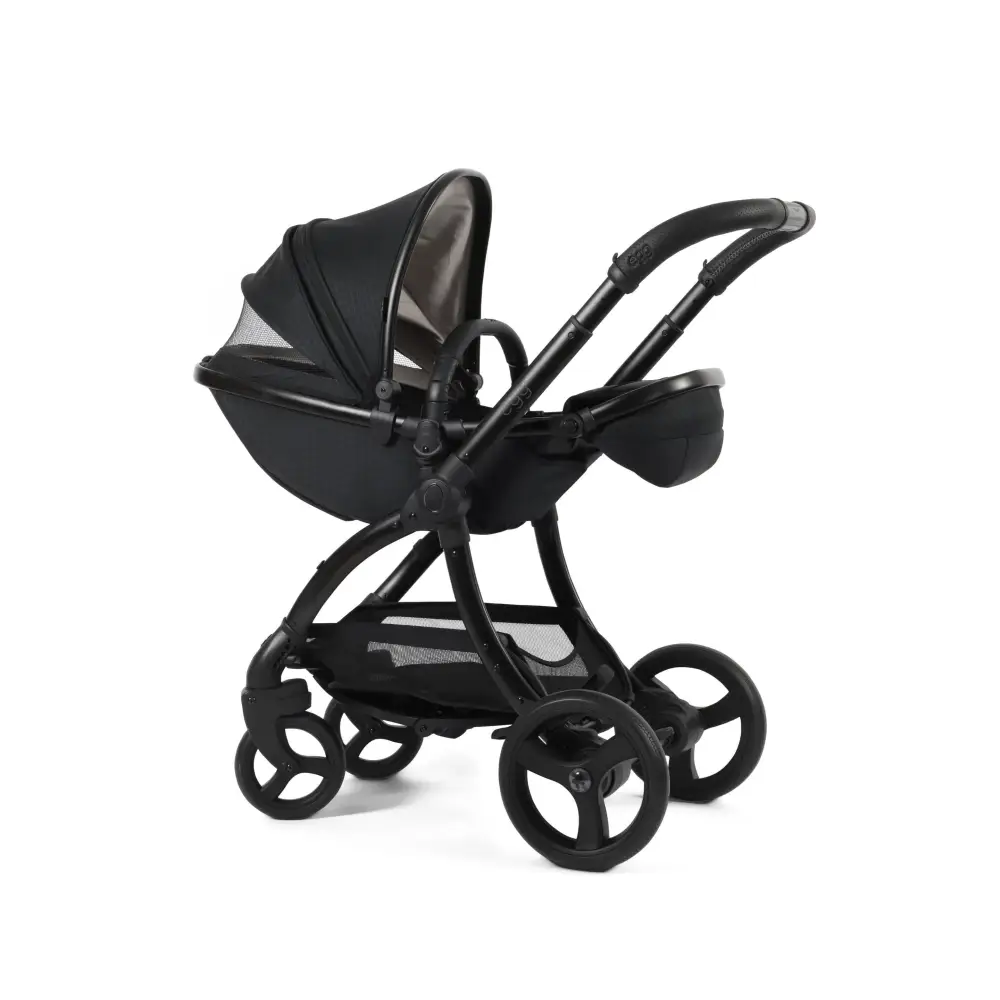 Egg3® Egg 3 Houndstooth Black Special Edition Stroller 3 in 1 Avionaut Bundle Egg