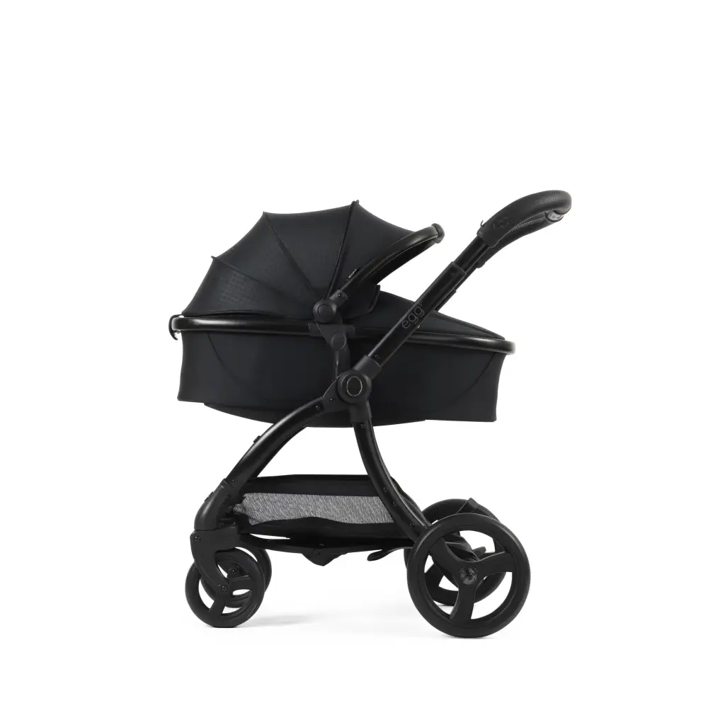 Egg3® Egg 3 Houndstooth Black Special Edition Stroller 3 in 1 Avionaut Bundle Egg
