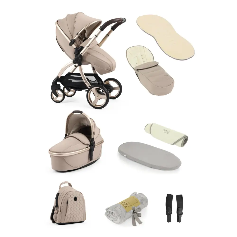 Egg3® Feather Luxury Stroller Snuggle Bundle Egg