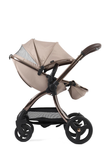 Egg3® Egg 3 Houndstooth Almond Special Edition Stroller 3 in 1 Avionaut Bundle Egg