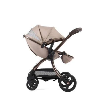 Egg3® Houndstooth Almond Special Edition Luxury Snuggle Stroller Bundle Egg