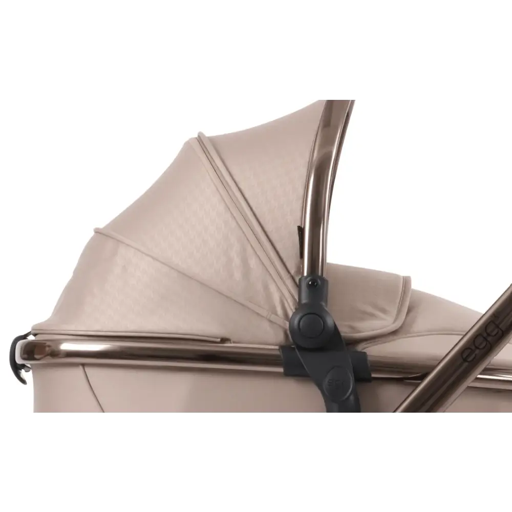 Egg3® Houndstooth Almond Special Edition Luxury Snuggle Stroller Bundle Egg