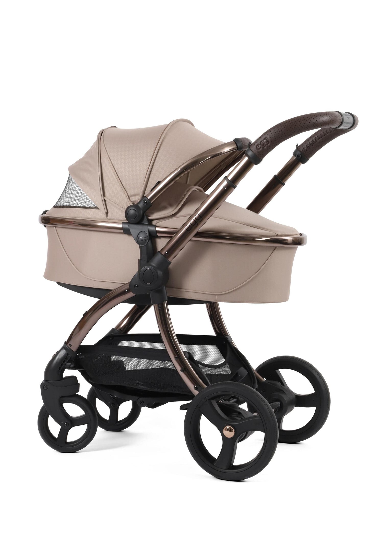 Egg3® Egg 3 Houndstooth Almond Special Edition Stroller 3 in 1 Avionaut Bundle Egg