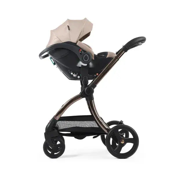 Egg3® Houndstooth Almond Special Edition Luxury Stroller Bundle - 8 Piece Bundle Egg