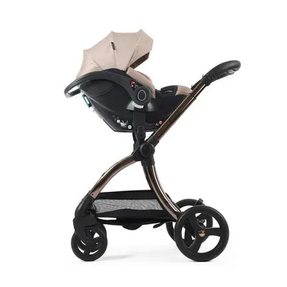 Egg3® Houndstooth Almond Special Edition Luxury Stroller Bundle - 8 Piece Bundle Egg