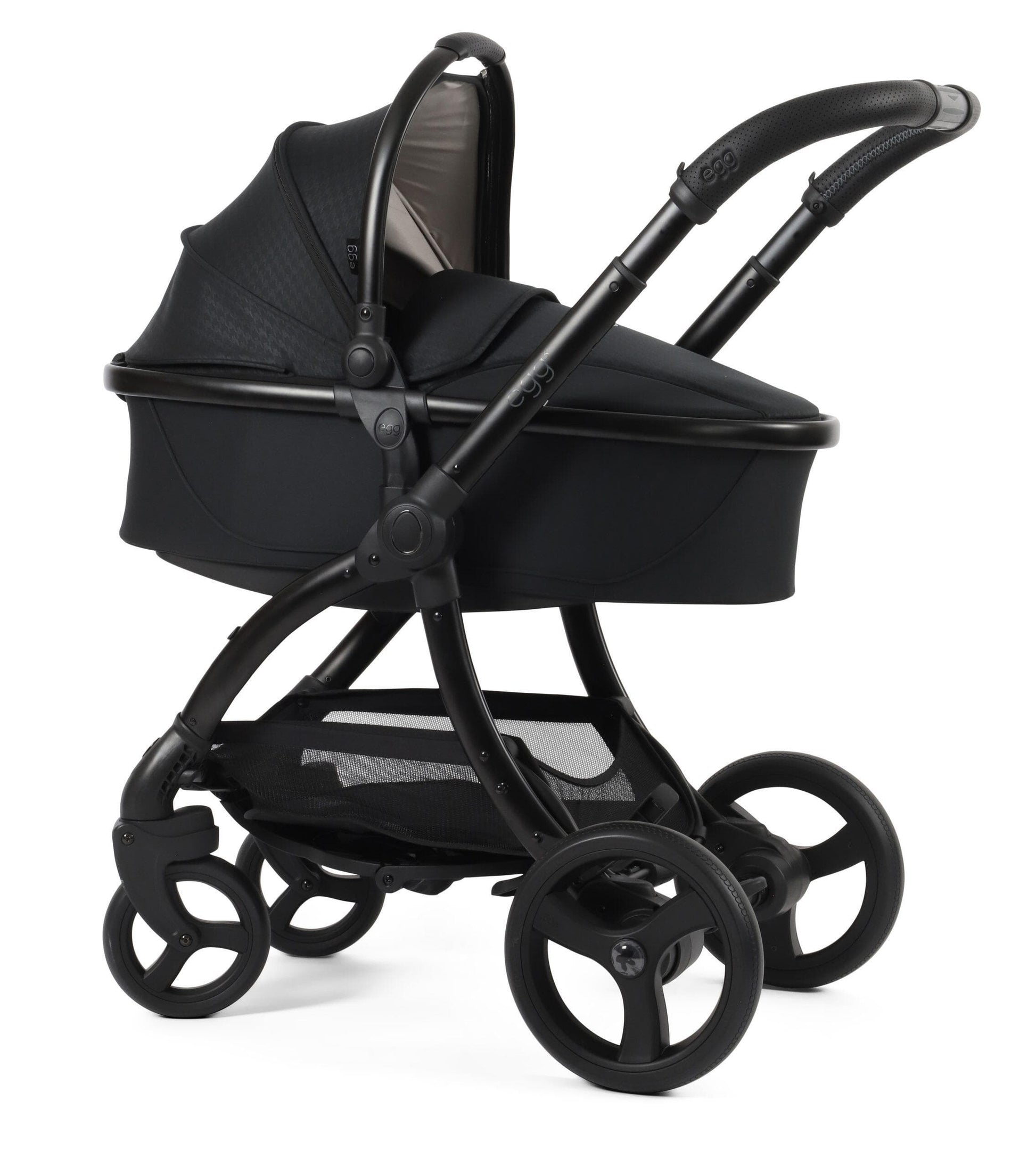 Egg3® Houndstooth Black Special Edition Luxury Stroller Bundle - 8 Piece Bundle Egg