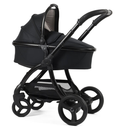 Egg3® Houndstooth Black Special Edition Luxury Stroller Bundle - 8 Piece Bundle Egg
