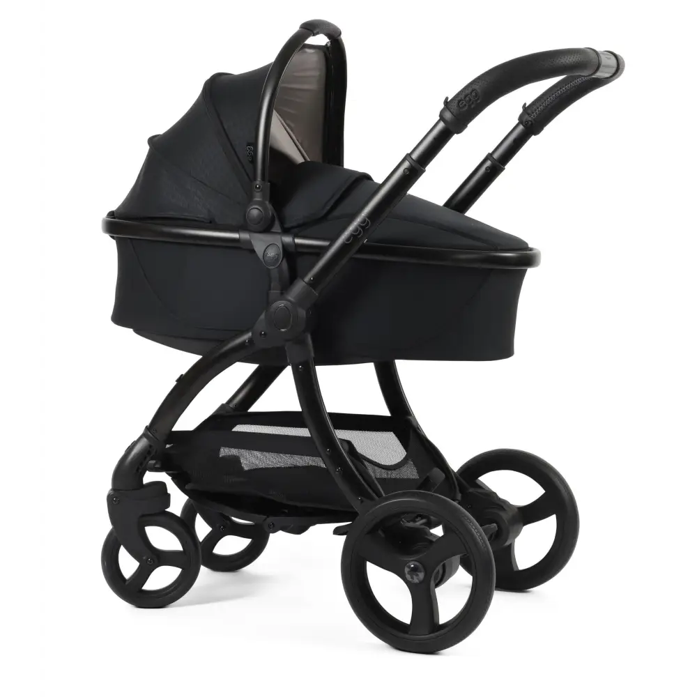 Egg3® Houndstooth Black Special Edition Luxury Stroller Bundle - 8 Piece Bundle Egg