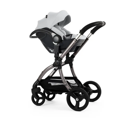 Egg3® Houndstooth Silver Special Edition Luxury Stroller Bundle - 8 Piece Bundle Egg