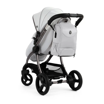 Egg3® Houndstooth Silver Special Edition Luxury Stroller Bundle - 8 Piece Bundle Egg