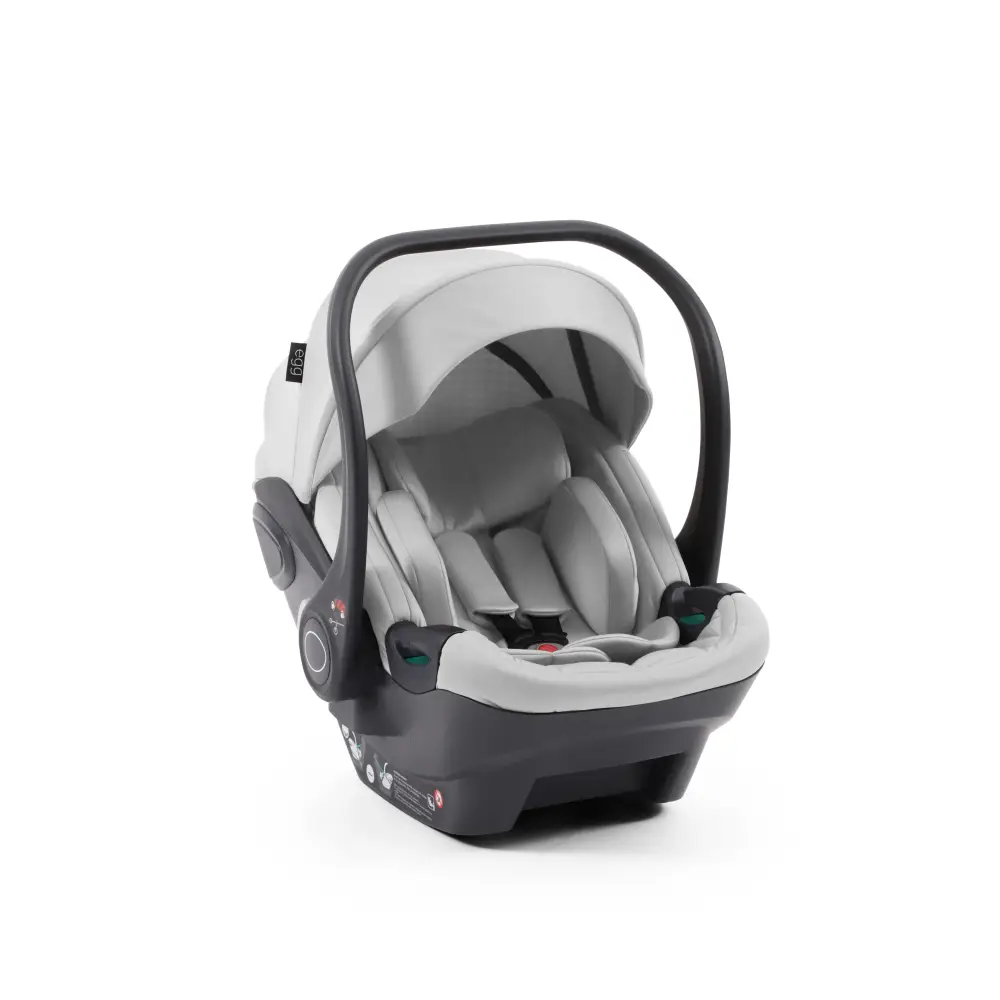 Egg3® Houndstooth Silver Special Edition Luxury Stroller Bundle - 8 Piece Bundle Egg