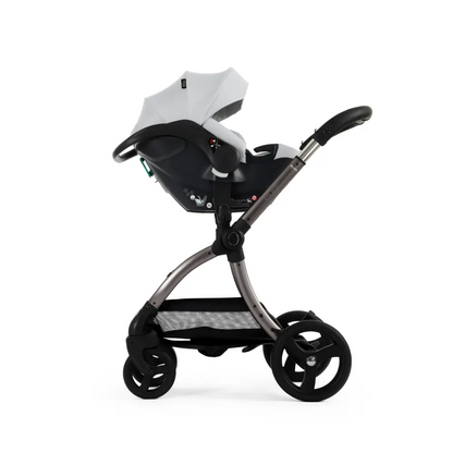 Egg3® Houndstooth Silver Special Edition Luxury Stroller Bundle - 8 Piece Bundle Egg