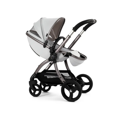 Egg3® Houndstooth Silver Special Edition Luxury Stroller Bundle - 8 Piece Bundle Egg