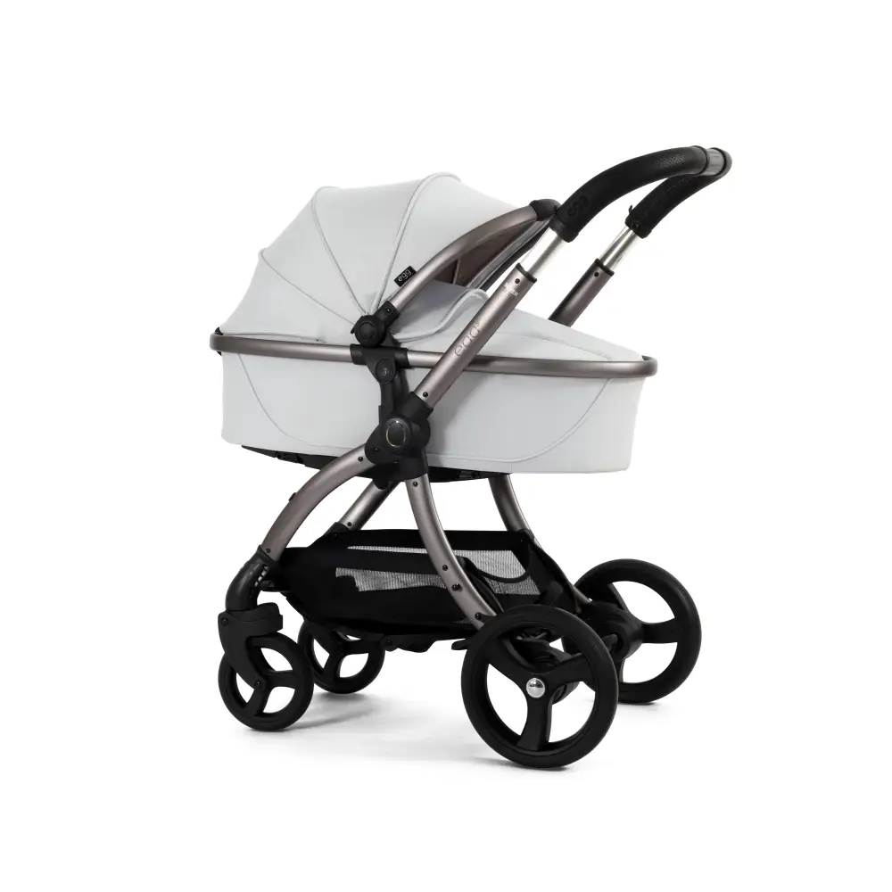 Egg3® Houndstooth Silver Special Edition Luxury Stroller Bundle - 8 Piece Bundle Egg