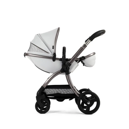 Egg3® Houndstooth Silver Special Edition Luxury Stroller Bundle - 8 Piece Bundle Egg