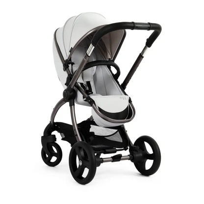 Egg3® Houndstooth Silver Special Edition Luxury Stroller Bundle - 8 Piece Bundle Egg