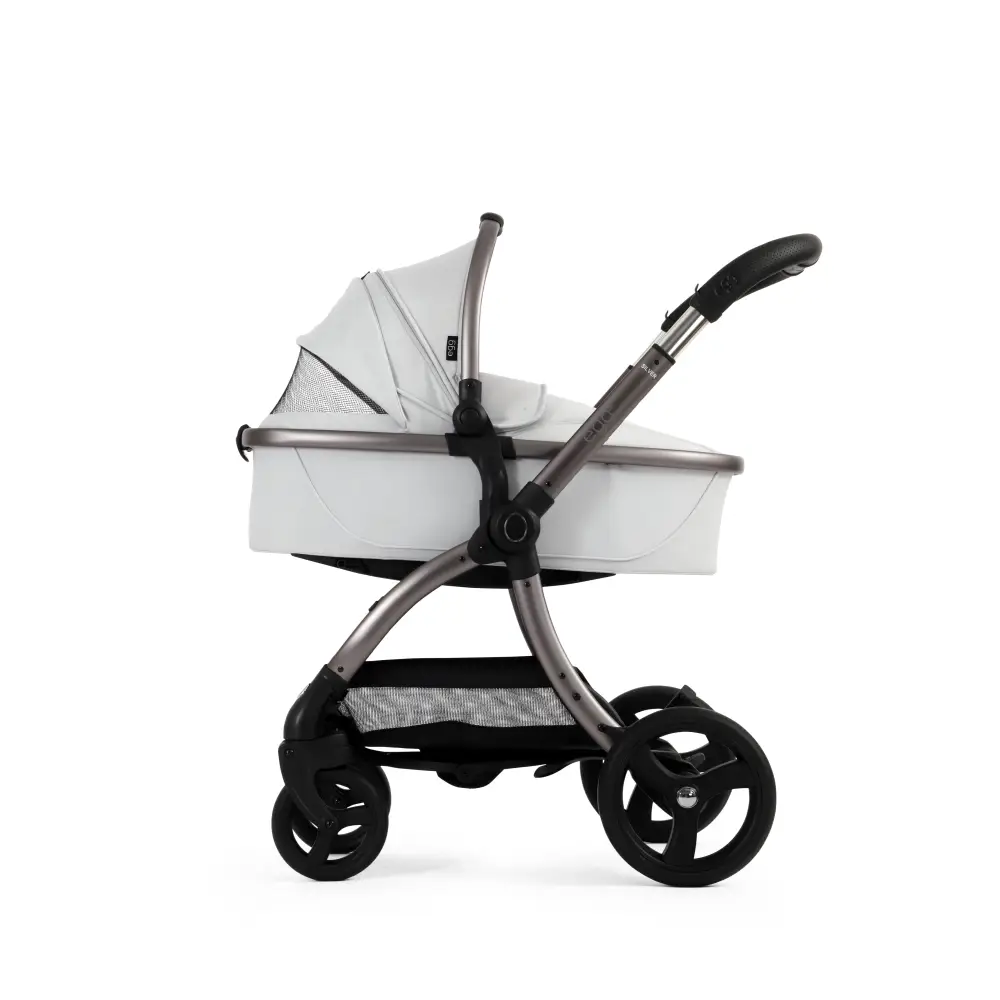 Egg3® Houndstooth Silver Special Edition Luxury Stroller Bundle - 8 Piece Bundle Egg