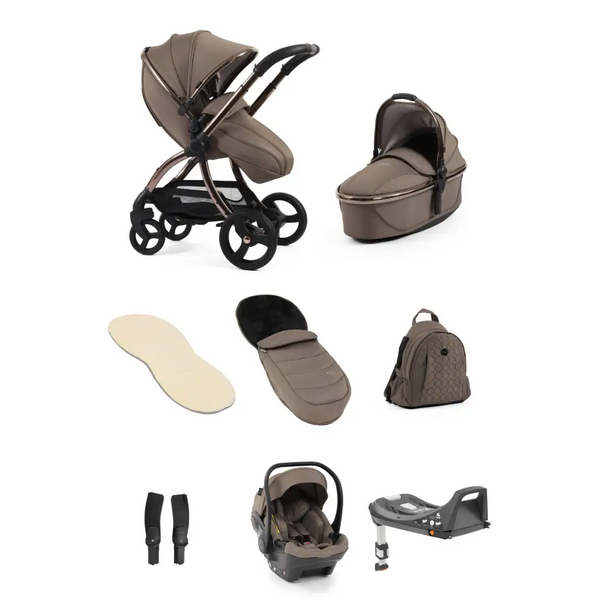 Egg3® Mink Luxury Stroller Bundle - 8 Piece Bundle Egg
