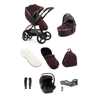 Egg3® Mulberry Luxury Stroller Bundle - 8 Piece Bundle Egg