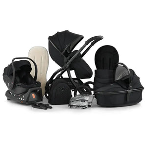 Egg3 Panther black travel system pushchair
