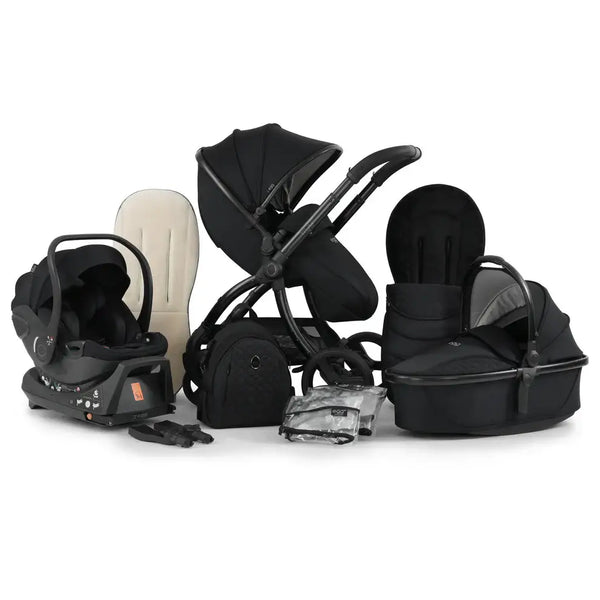 Egg3 Panther black travel system pushchair