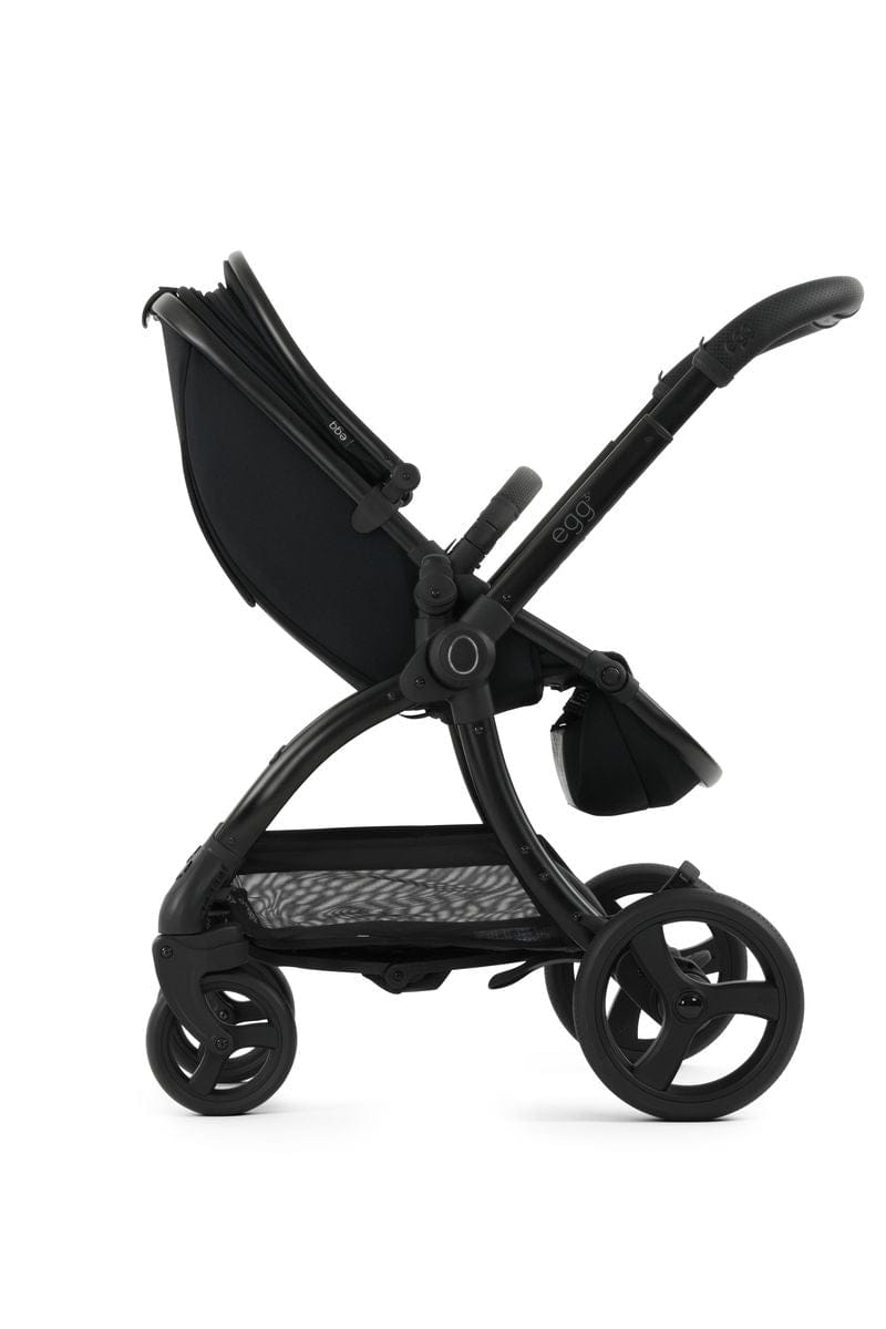 Egg3® Panther Black Luxury Stroller Bundle - 8 Piece Bundle Egg