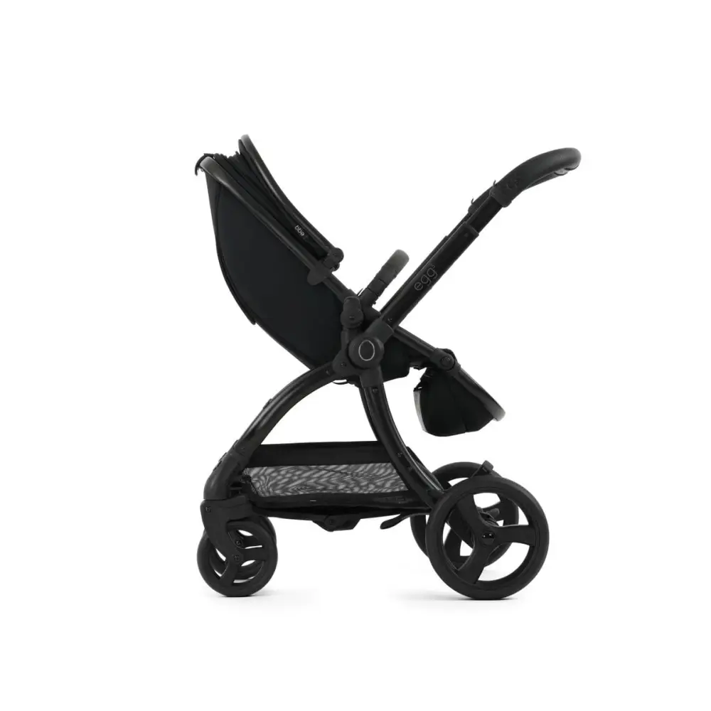 Egg3® Panther Black Luxury Stroller Bundle - 8 Piece Bundle Egg