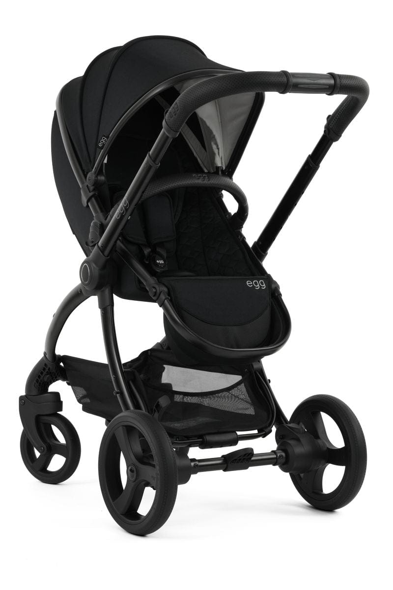 Egg Egg3® Panther Black Luxury Stroller Bundle - 8 Piece Bundle