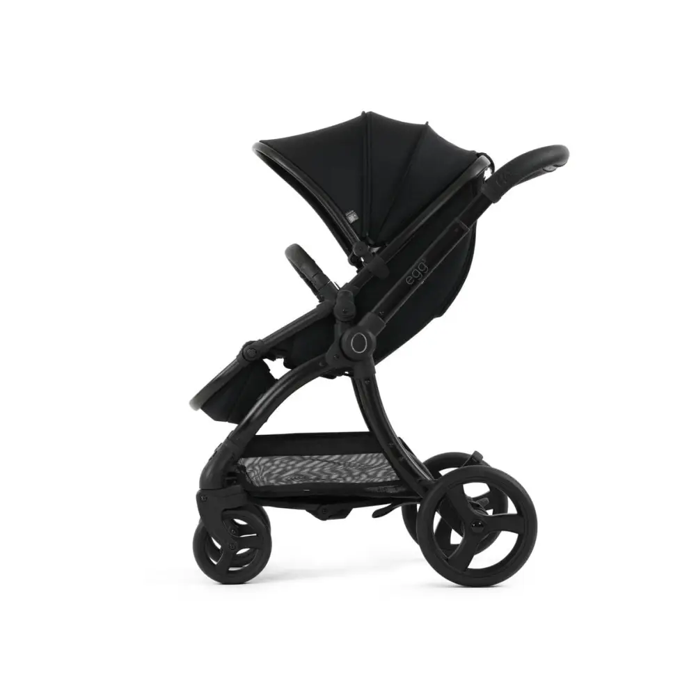 Egg3® Panther Black Luxury Stroller Bundle - 8 Piece Bundle Egg