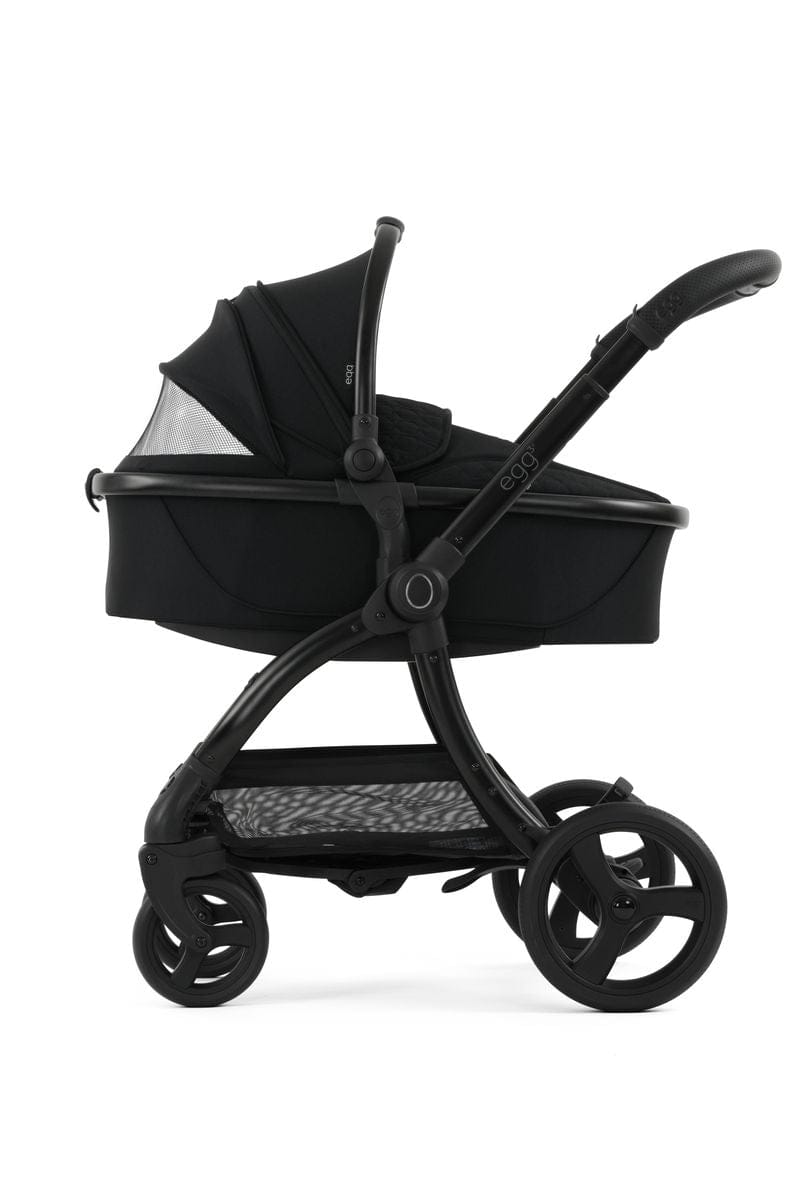 Egg3® Panther Black Luxury Stroller Bundle - 8 Piece Bundle Egg