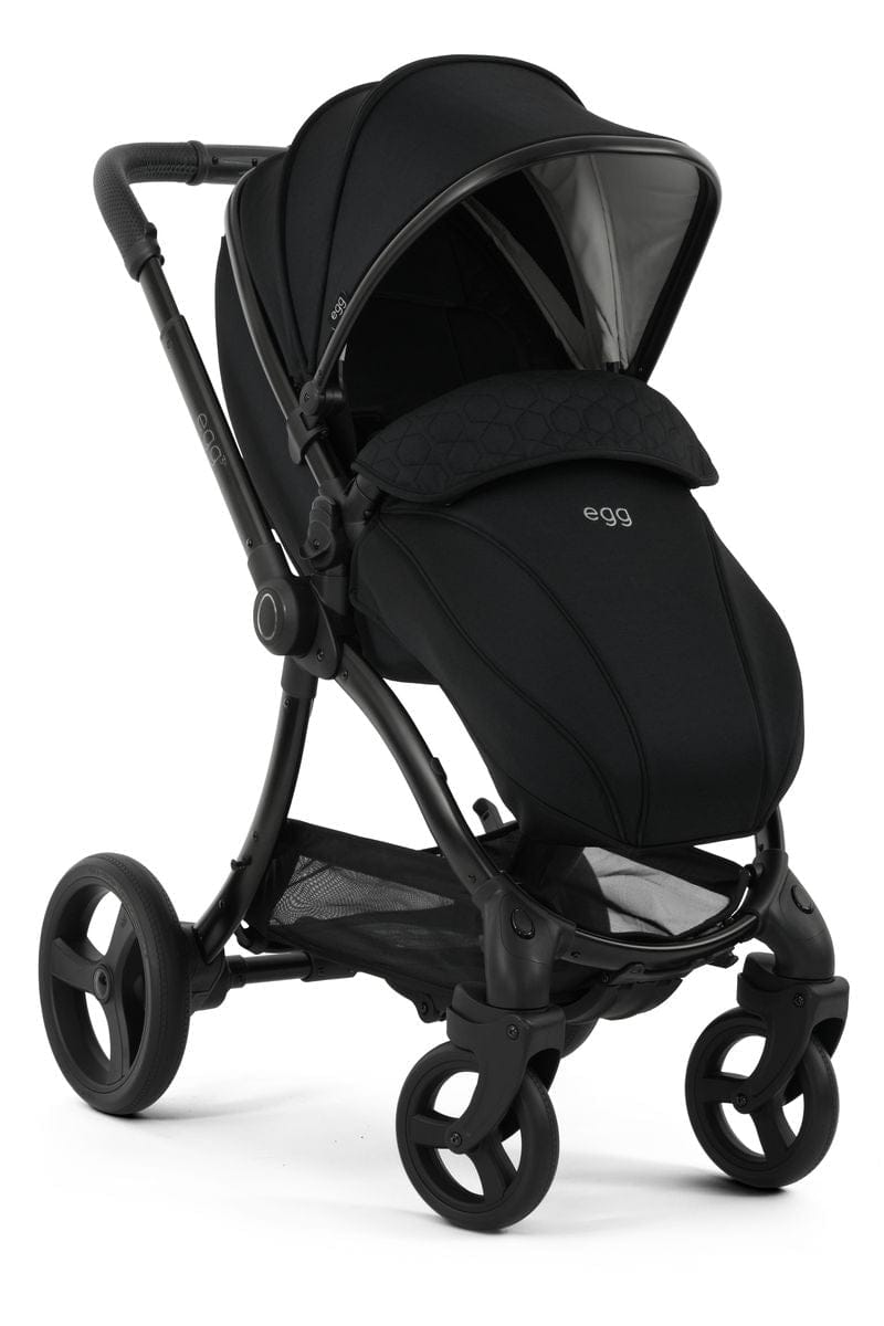 Egg Egg3® Panther Black Luxury Stroller Bundle - 8 Piece Bundle