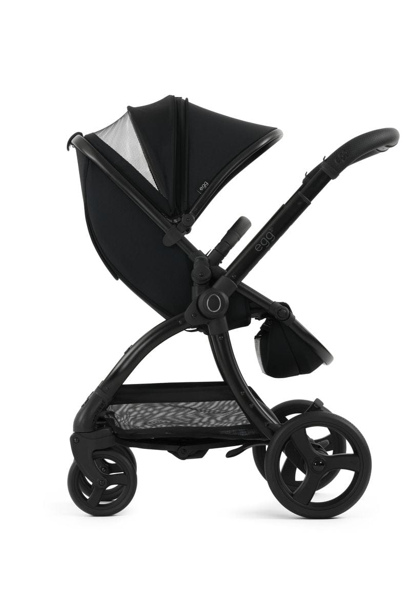 Egg3® Panther Black Luxury Stroller Bundle - 8 Piece Bundle Egg