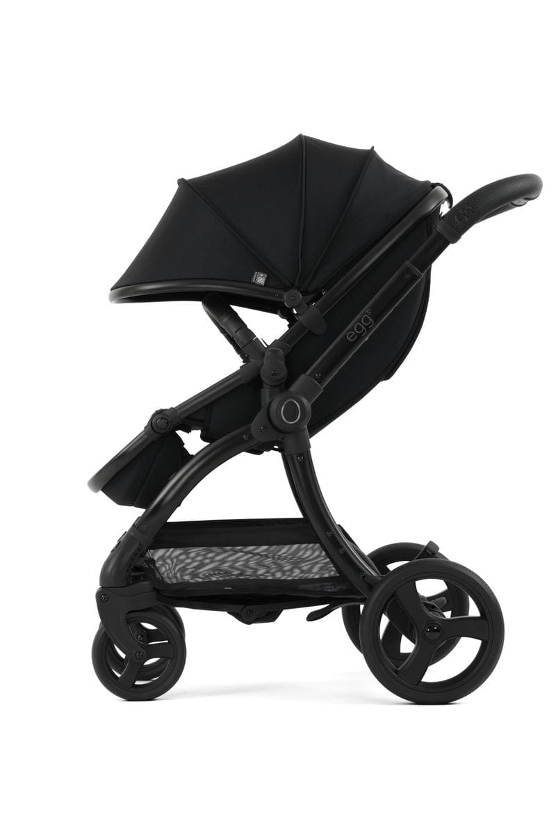 Egg3® Panther Black Luxury Stroller Bundle - 8 Piece Bundle Egg