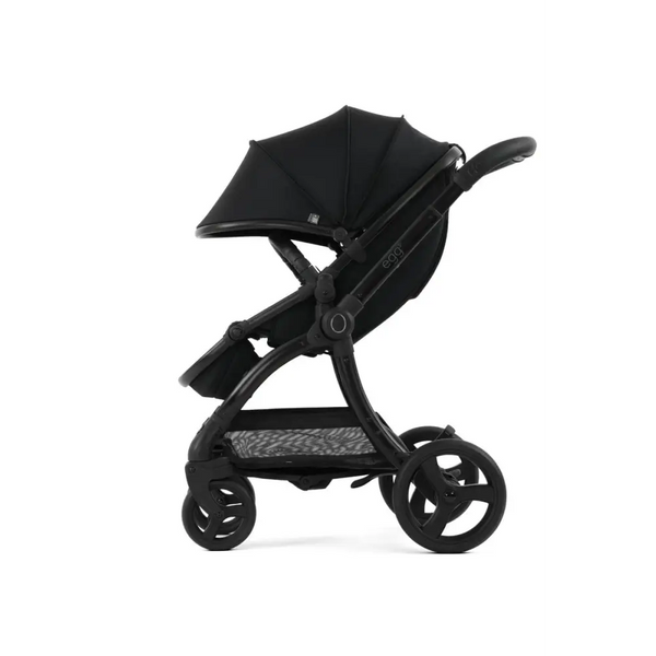 Egg3® Panther Black Luxury Stroller Bundle - 8 Piece Bundle Egg
