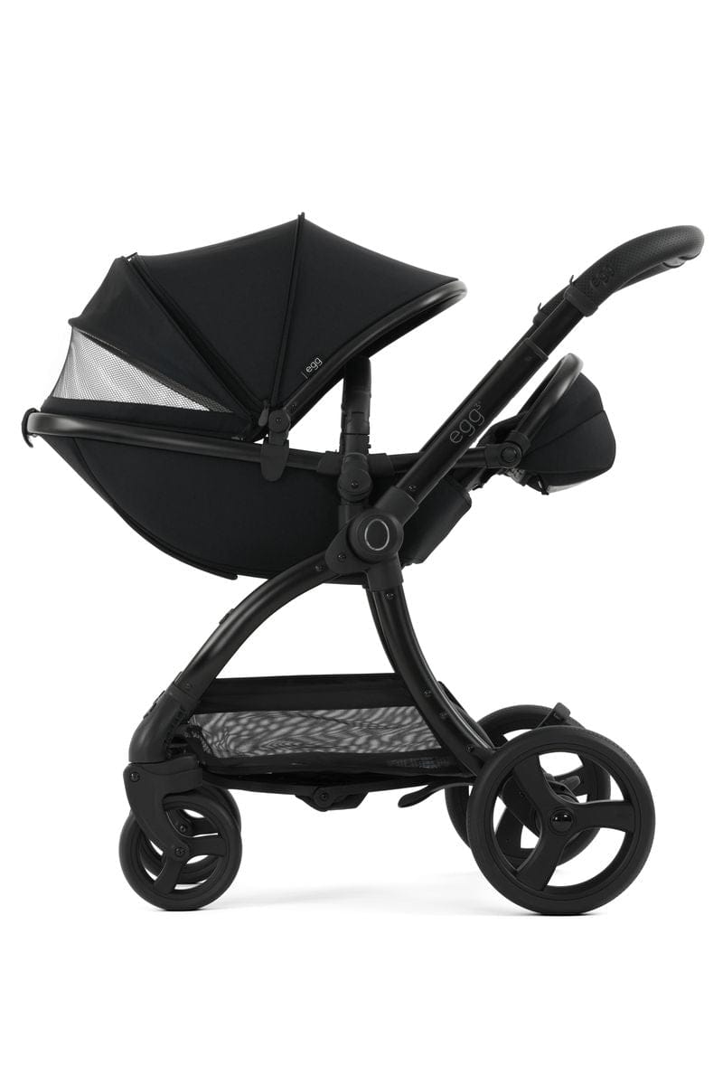 Egg3® Panther Black Luxury Stroller Bundle - 8 Piece Bundle Egg