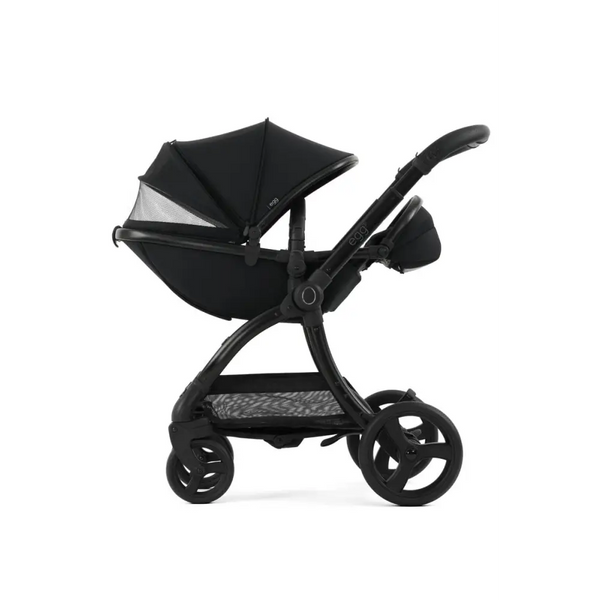 Egg3® Panther Black Luxury Stroller Bundle - 8 Piece Bundle Egg