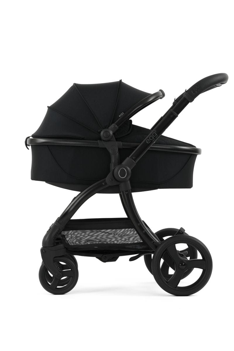 Egg3® Panther Black Luxury Stroller Bundle - 8 Piece Bundle Egg