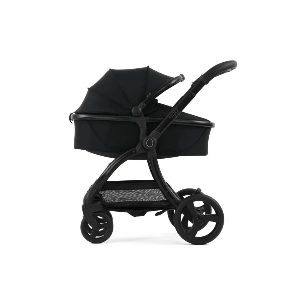 Egg3® Panther Black Luxury Stroller Bundle - 8 Piece Bundle Egg