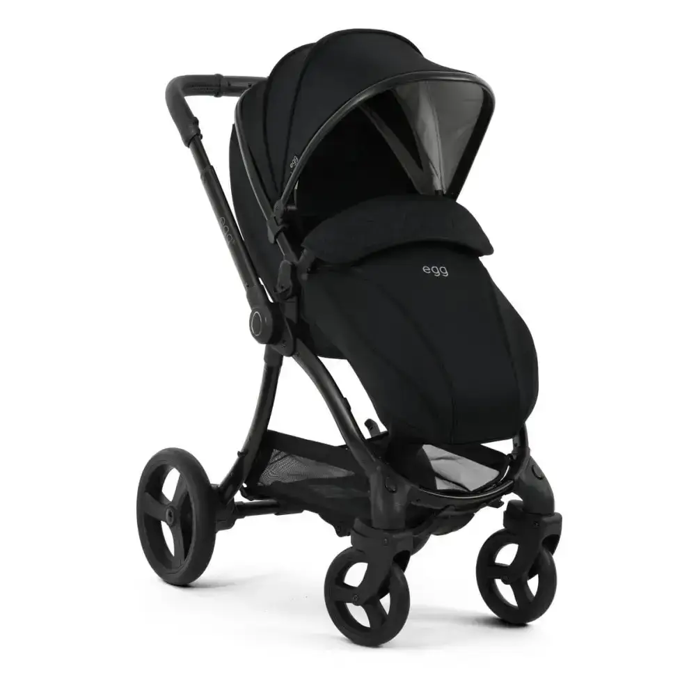 Egg Egg3® Panther Black Luxury Stroller Bundle - 8 Piece Bundle