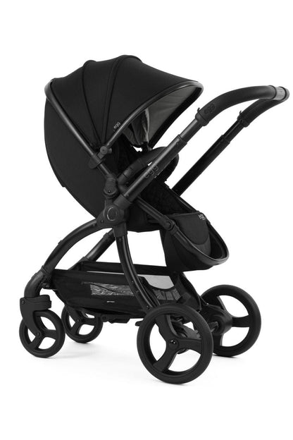 Egg3® Panther Black Luxury Stroller Bundle - 8 Piece Bundle