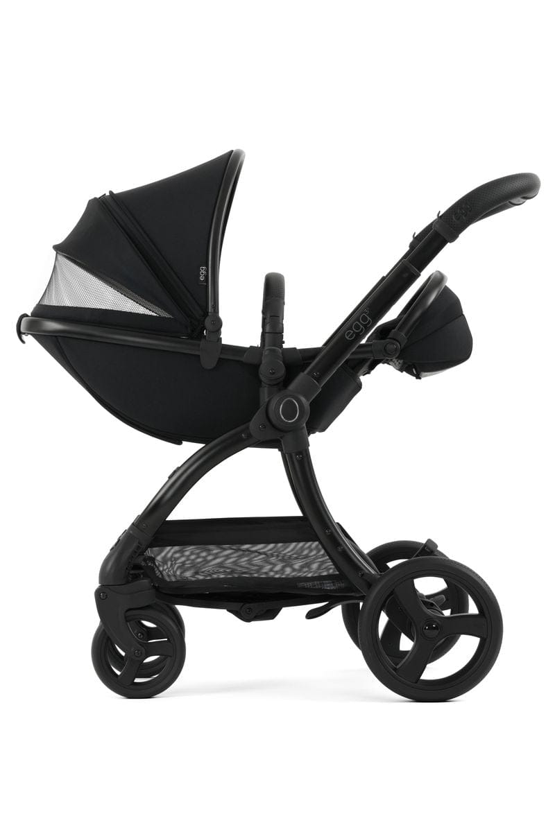 Egg3® Panther Black Luxury Stroller Bundle - 8 Piece Bundle Egg