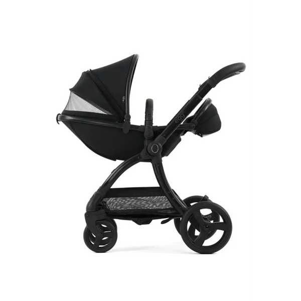 Egg3® Panther Black Luxury Stroller Bundle - 8 Piece Bundle Egg