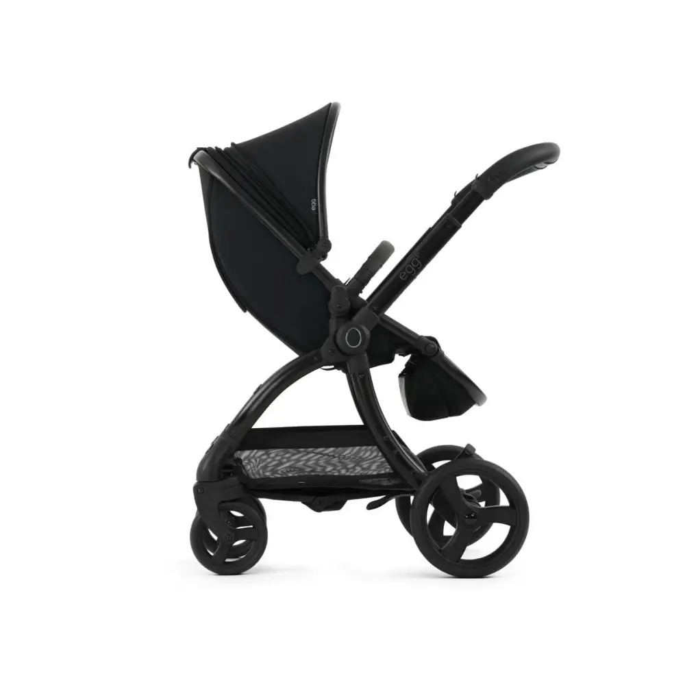 Egg3® Panther Black Luxury Stroller Bundle - 8 Piece Bundle Egg
