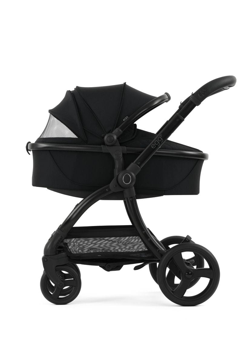 Egg3® Panther Black Luxury Stroller Bundle - 8 Piece Bundle Egg