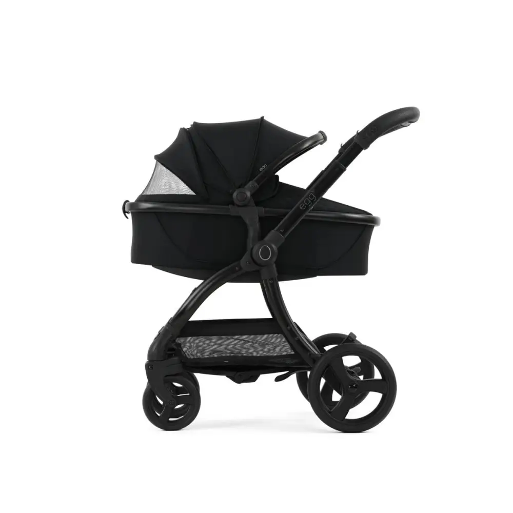 Egg3® Panther Black Luxury Stroller Bundle - 8 Piece Bundle Egg