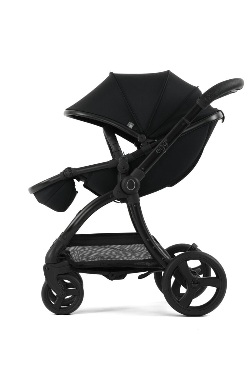 Egg3® Panther Black Luxury Stroller Bundle - 8 Piece Bundle Egg